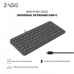 Bàn phím ZAGG Universal Keyboard Type C
