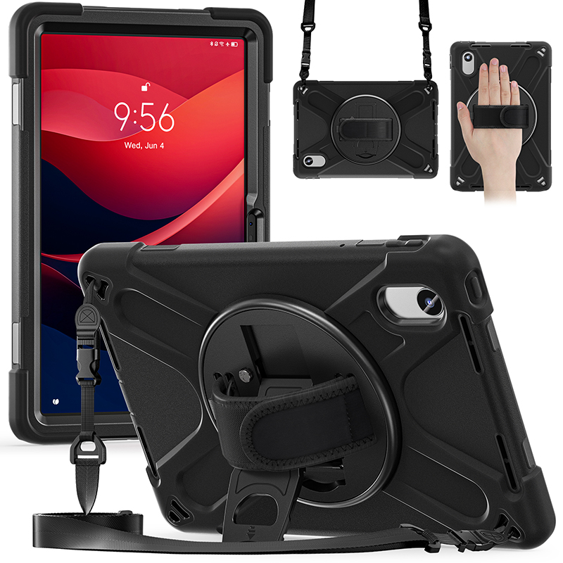 Silicone Shockproof Rugged Tablet case for iPad 11th/10th Generation 10.9 Inch Heavy Duty Cover With Shoulder Hand Strap Stand Silicone Shockproof Rugged Tablet case for iPad 11th/10th Generation 10.9 Inch Heavy Duty Cover With Shoulder Hand Strap Stand